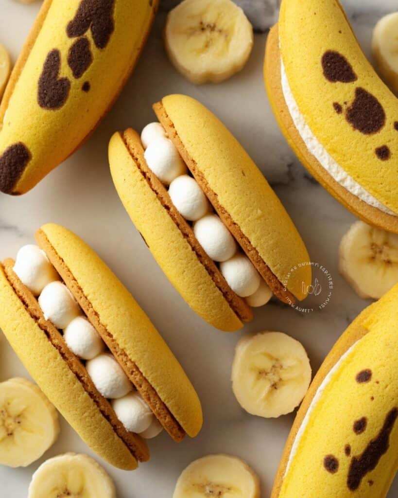 Vegan Banana Sandwich Cookies Recipe