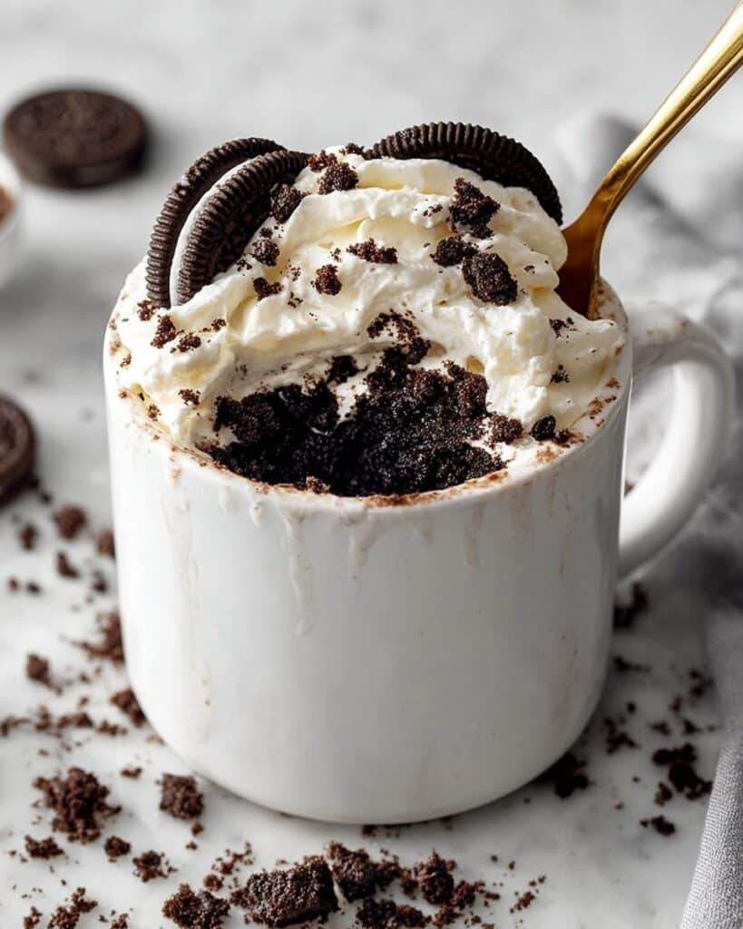 Oreo Mug Cake Recipe