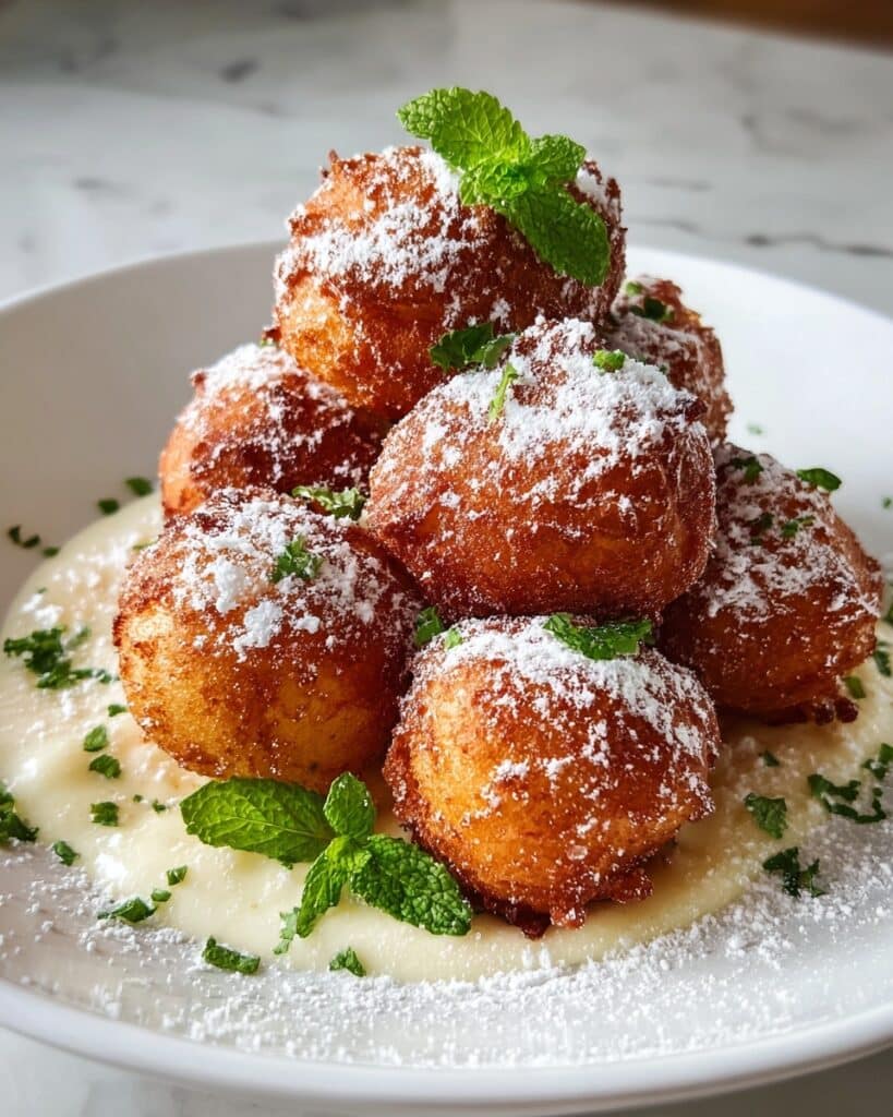 Crispy Golden Italian Limoncello Ricotta Fritters Recipe