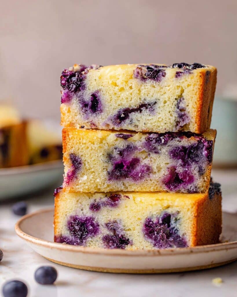 Vegan Lemon Blueberry Cake Recipe