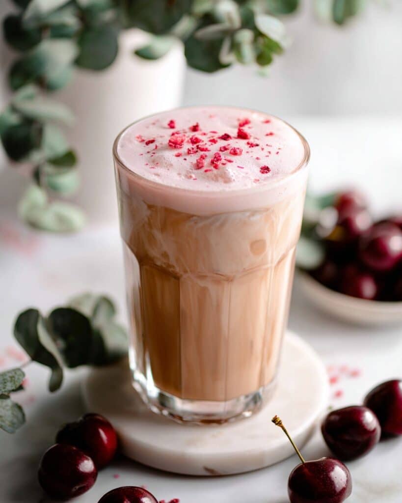 Iced Cherry Chai (Starbucks Copycat) Recipe