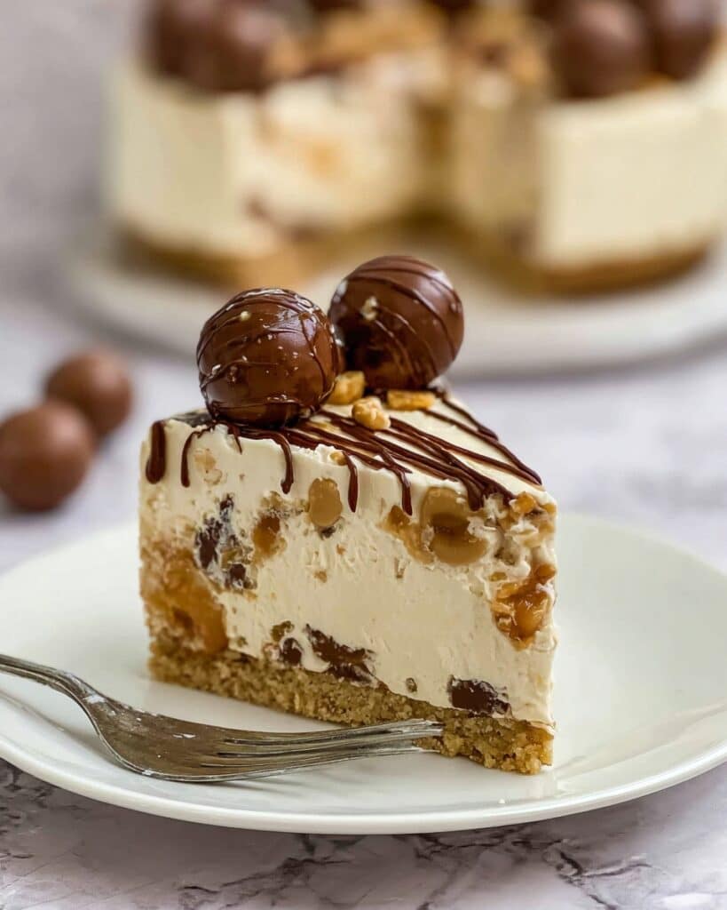 Malteser Cheesecake (No Bake) Recipe