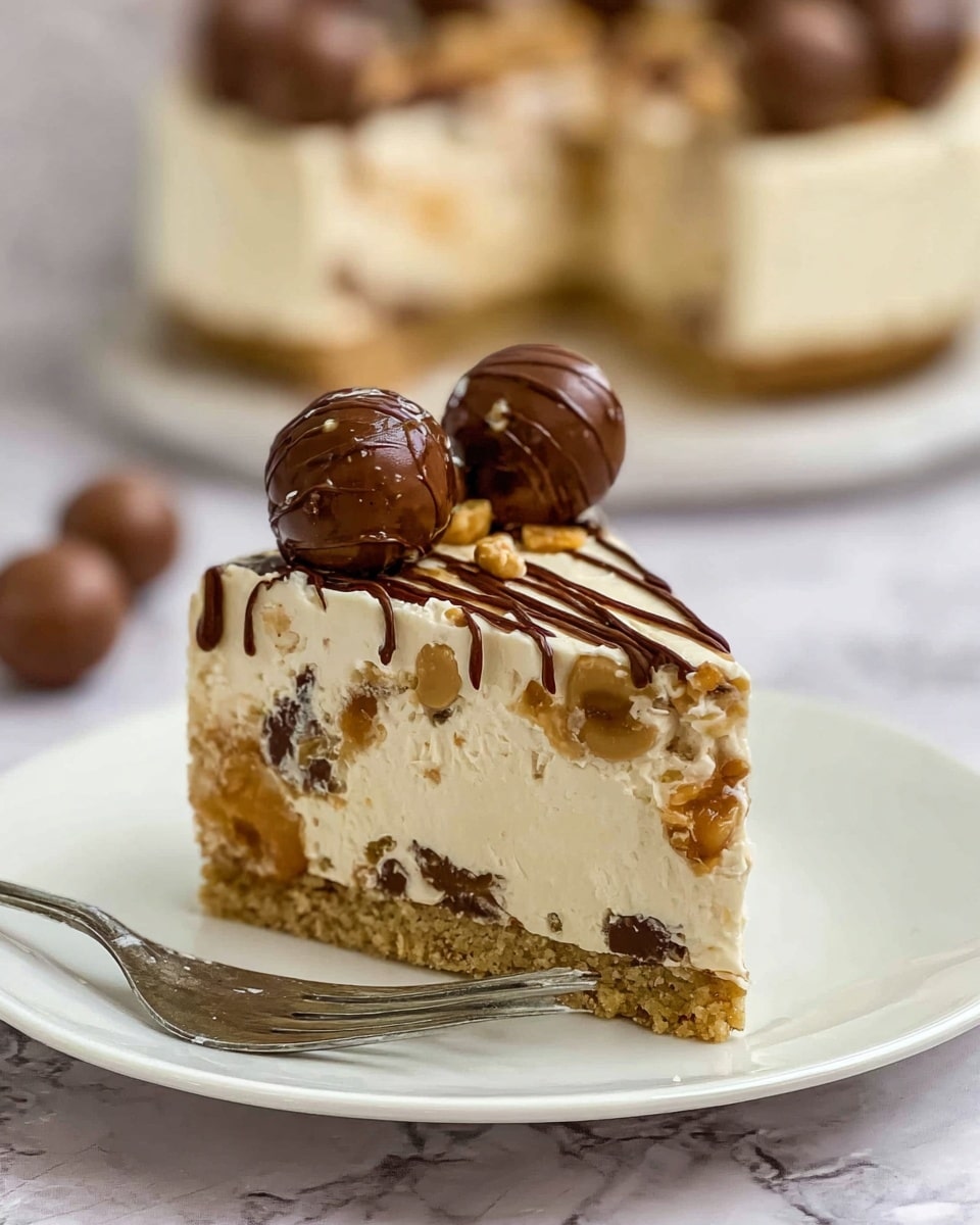 Malteser Cheesecake (No Bake) Recipe
