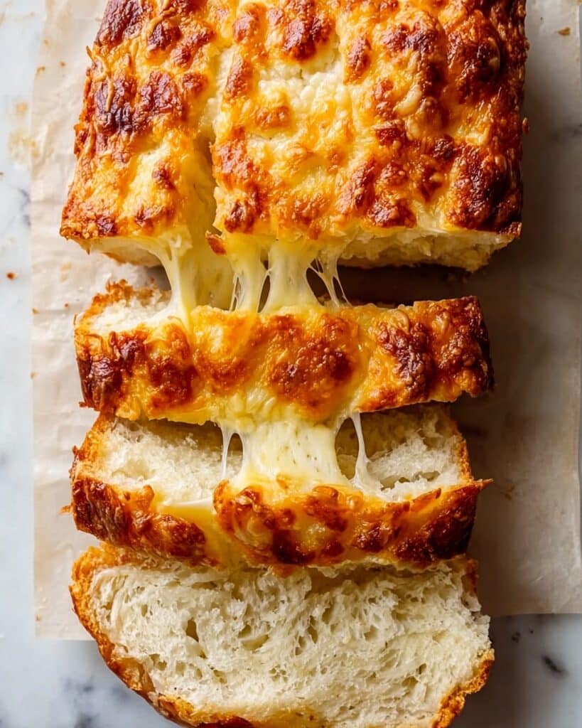 Cheese Bread (No-Knead!) Recipe