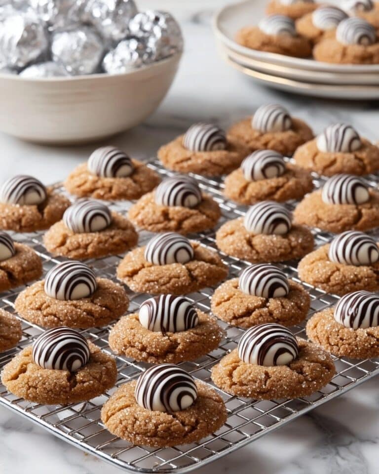 Gingerbread Kiss Cookies Recipe
