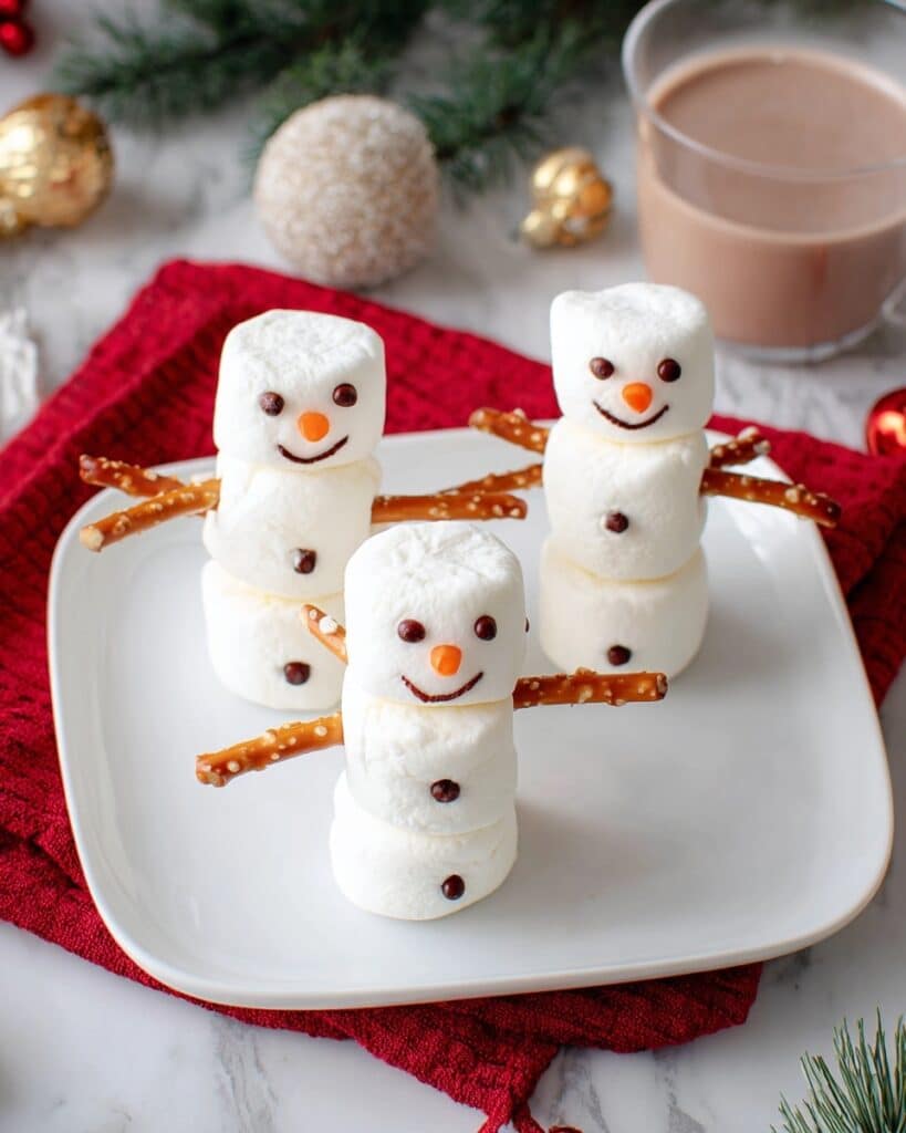 Marshmallow Snowmen Recipe