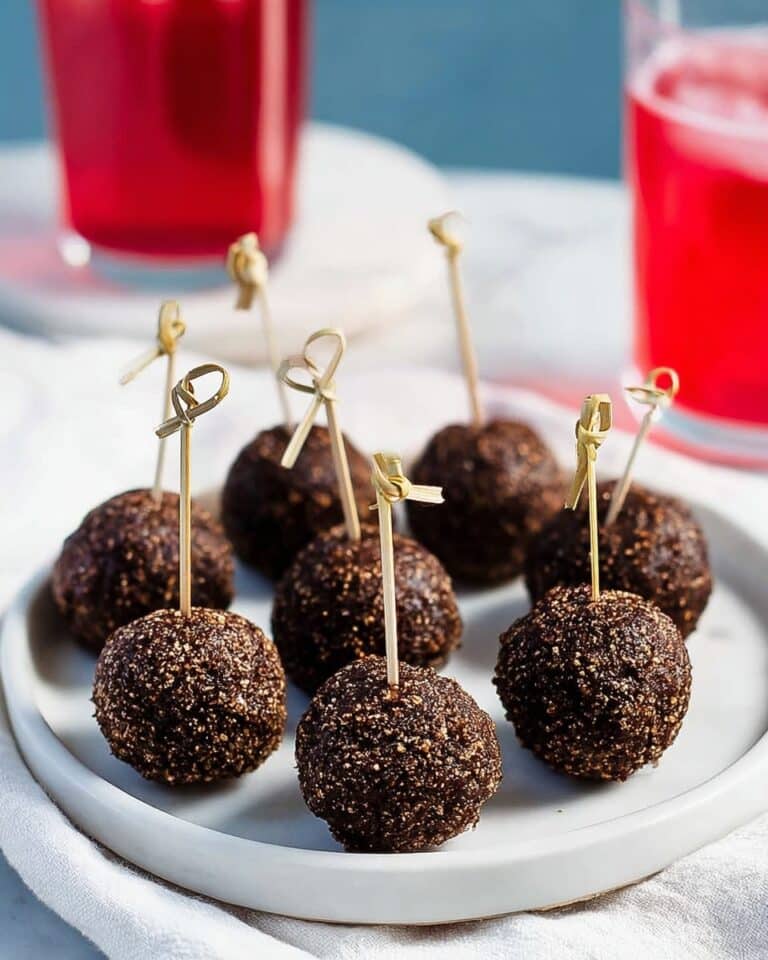 Creamy No-Bake Chocolate Cheesecake Bites Recipe