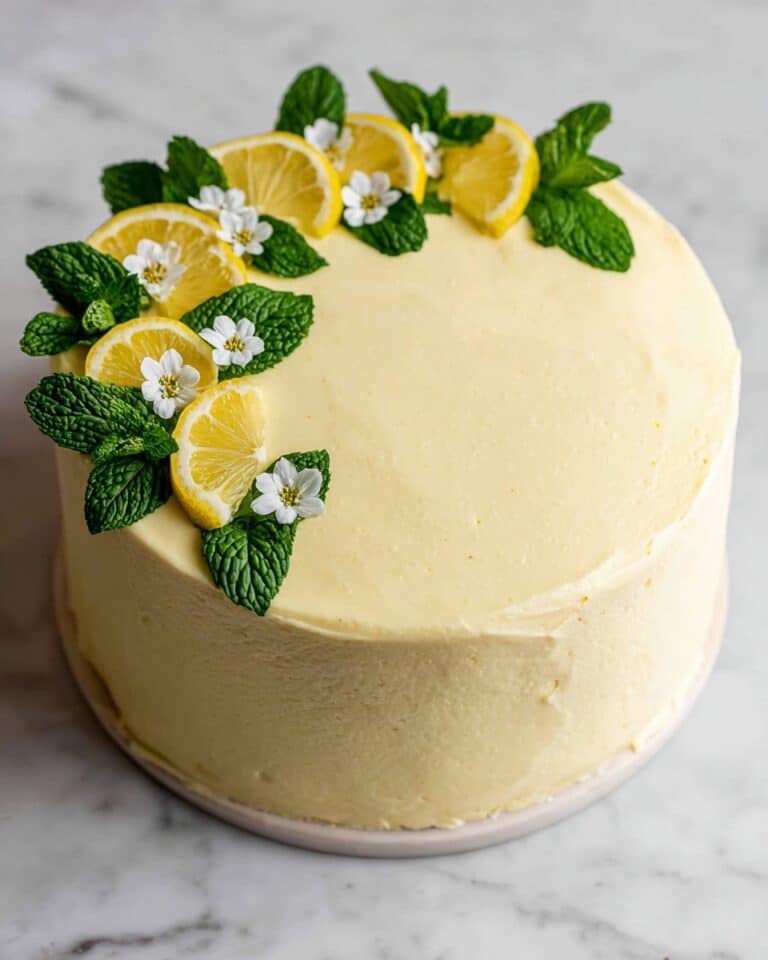 Vegan Lemon Cake With Lemon Cream Cheese Frosting Recipe