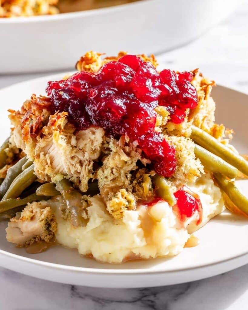 Thanksgiving Leftovers Casserole Recipe