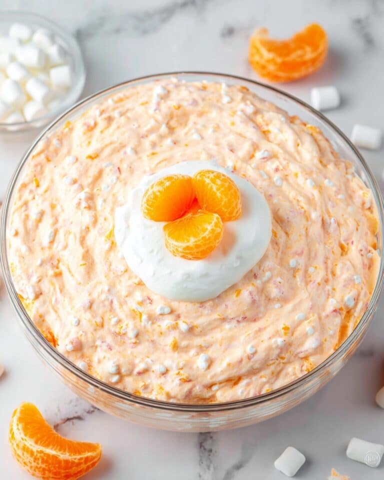 Orange Fluff Jello Salad Recipe