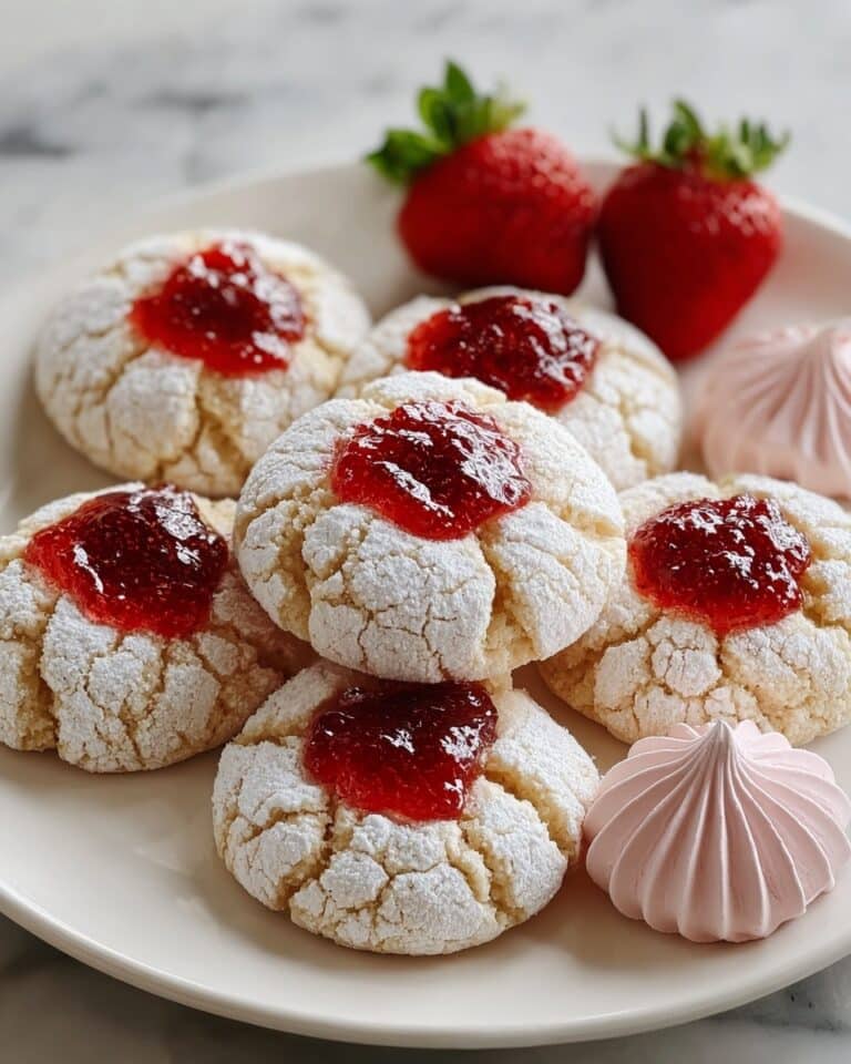 Strawberry Kiss Cookies Recipe