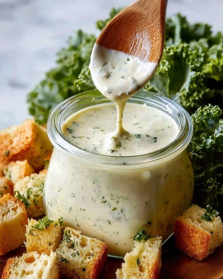 Classic Homemade Caesar Dressing Recipe