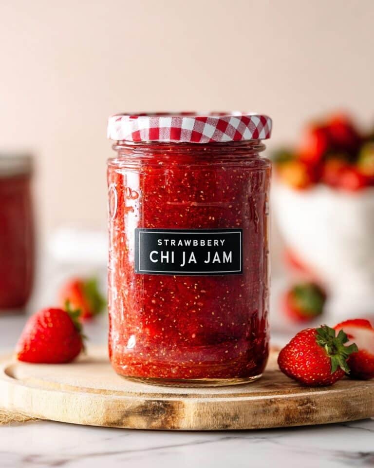 Strawberry Chia Jam (No Refined Sugar) Recipe
