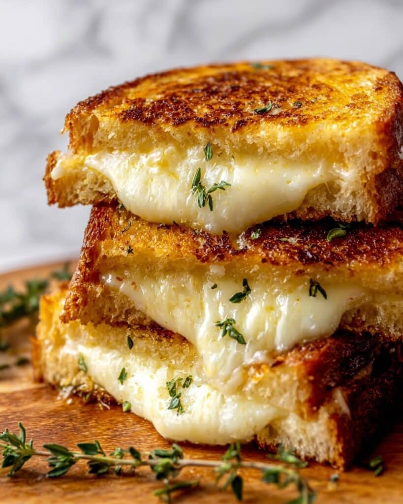 Perfect Crispy Grilled Cheese Sandwich Recipe