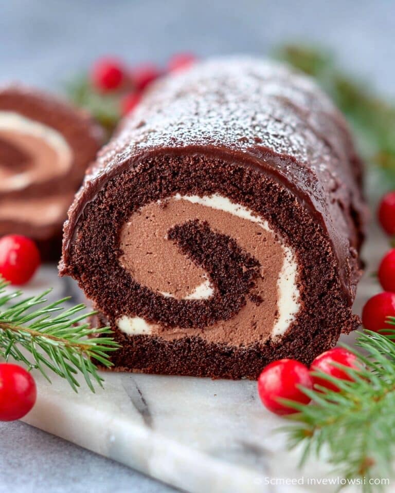 Yule Log Cake Recipe