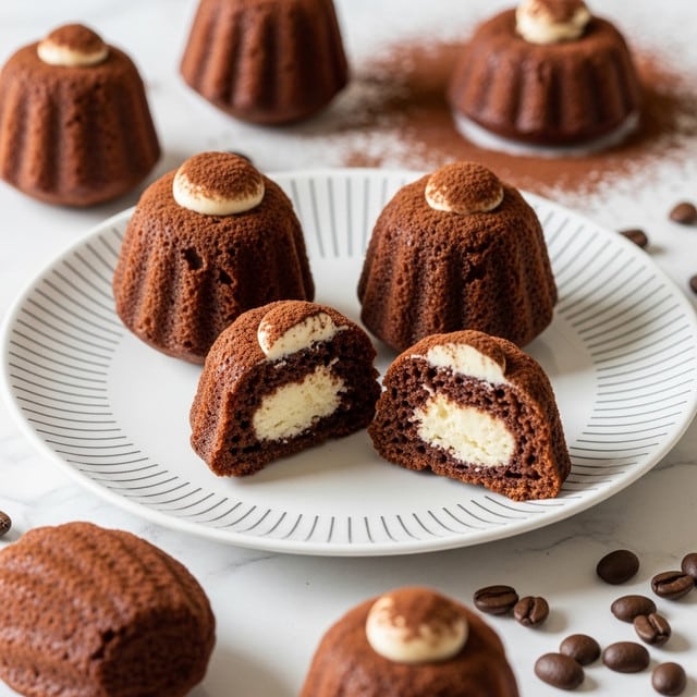 Chocolate Coffee Tiramisu Madeleines Recipe
