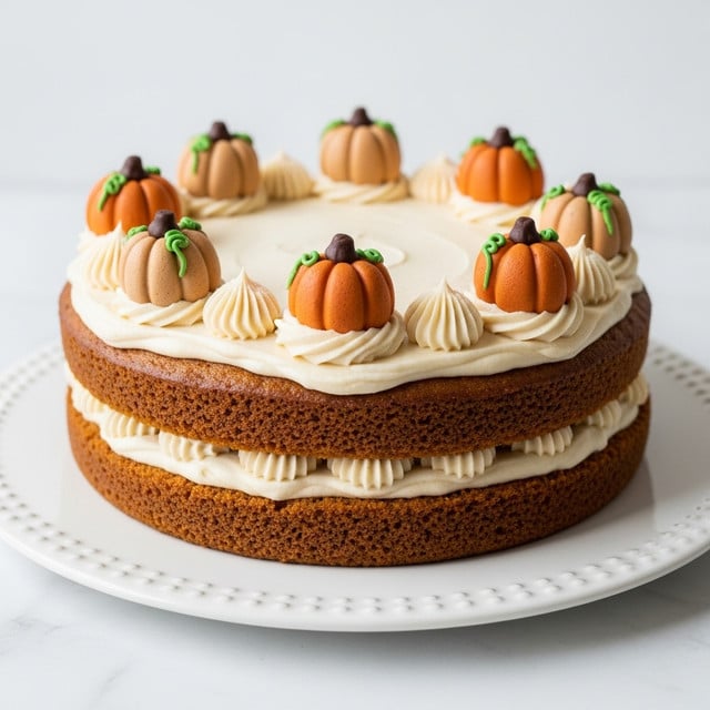 Vegan Pumpkin Cake with Maple Cinnamon Frosting Recipe