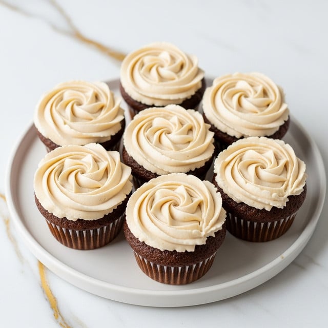 Gingerbread Cupcakes with Brown Butter Frosting Recipe