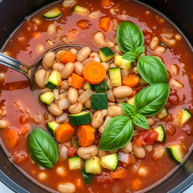 Delicious Homemade Minestrone Soup to Warm Your Soul Recipe