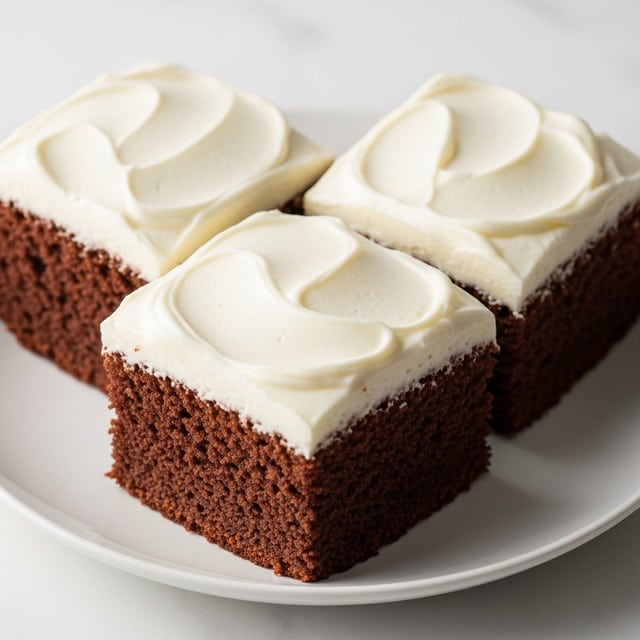 Frosted Coffee Brownies Recipe