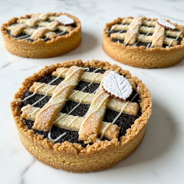 Poppyseed Marzipan Tartelettes Recipe