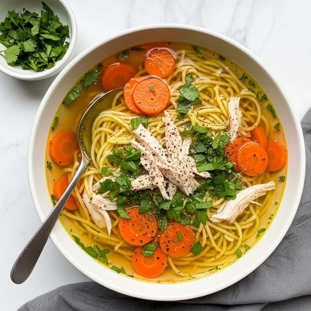 Hearty Chicken Noodle Soup Recipe