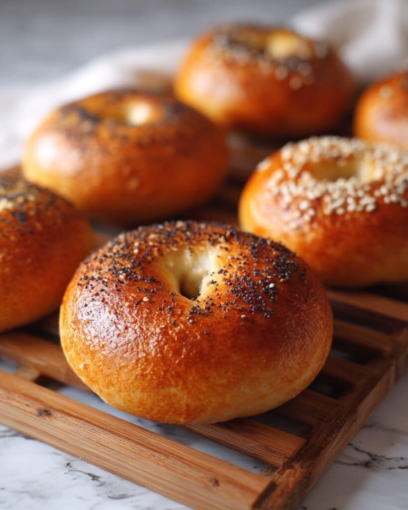 Easy Sourdough Bagels (using discard or starter) Recipe