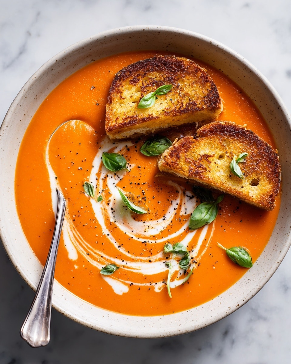 Best Homemade Roasted Tomato Soup Recipe