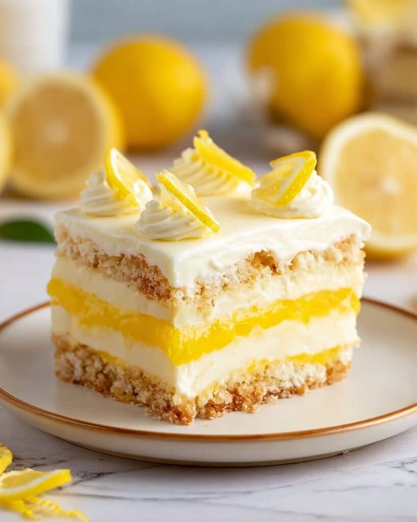 Lemon Tiramisu: Refreshing & Creamy Italian Dessert Recipe
