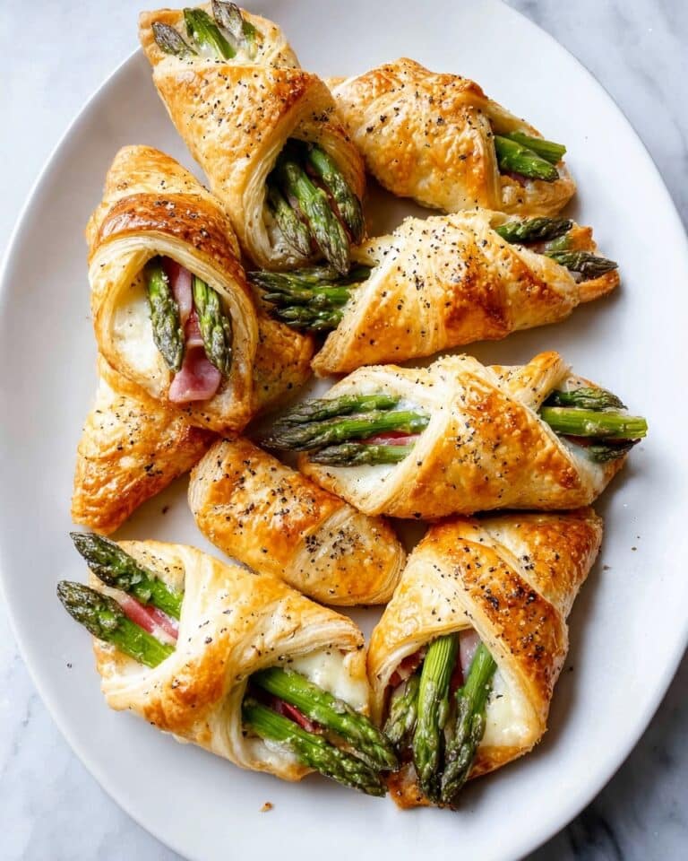 Asparagus Puff Pastry Bundles Recipe