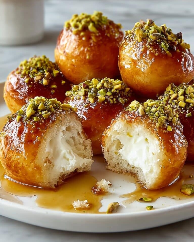 Ricotta Pistachio Honey Bites Recipe