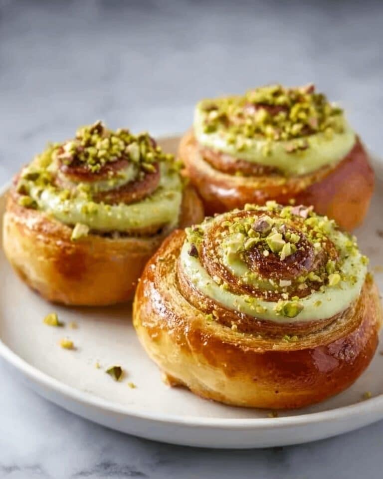 Pistachio Cinnamon Rolls Recipe