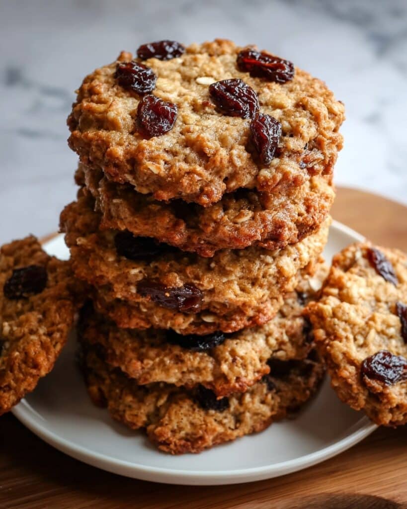 Best Ever Soft and Chewy Oatmeal Raisin Cookies Recipe