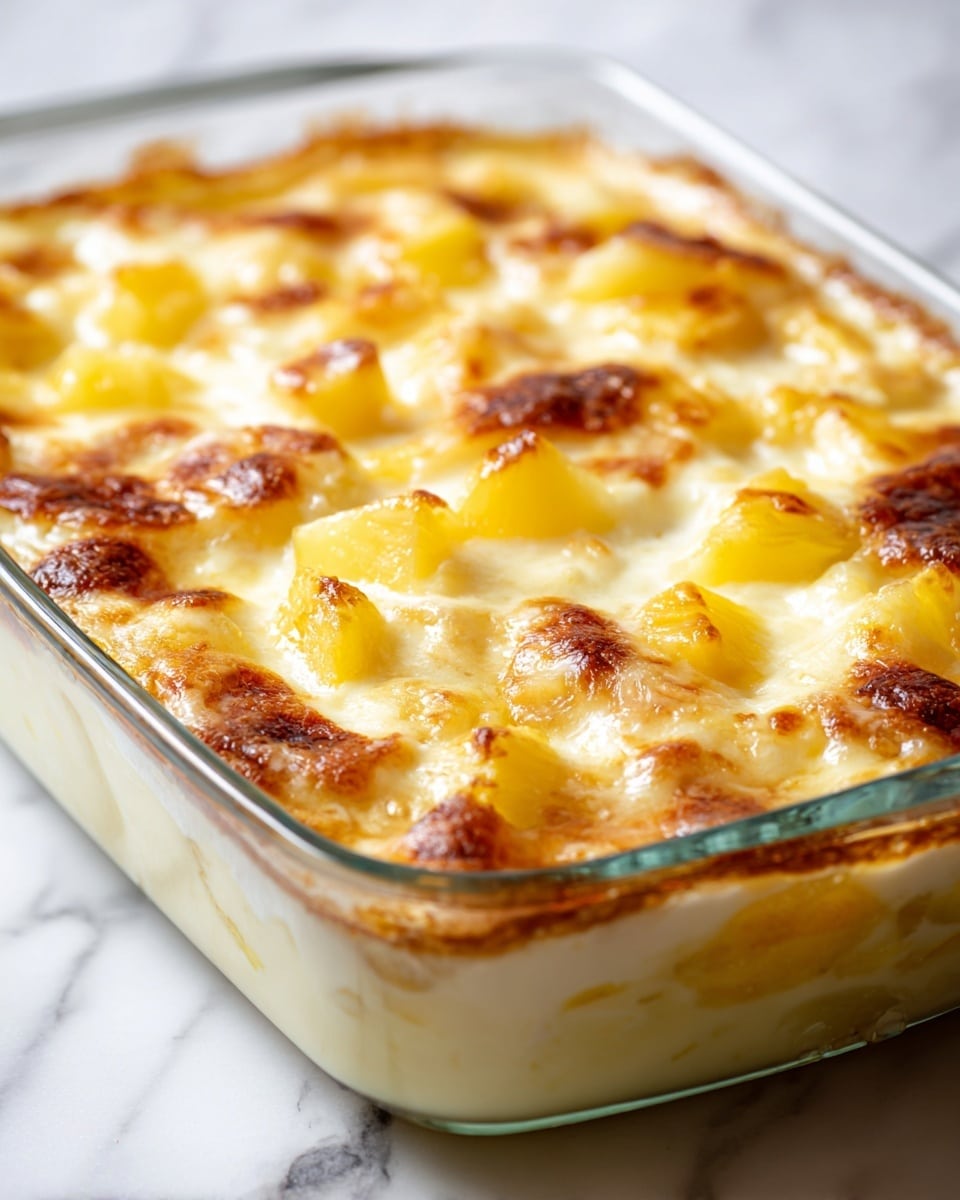 Pineapple Cream Cheese Cobbler Recipe
