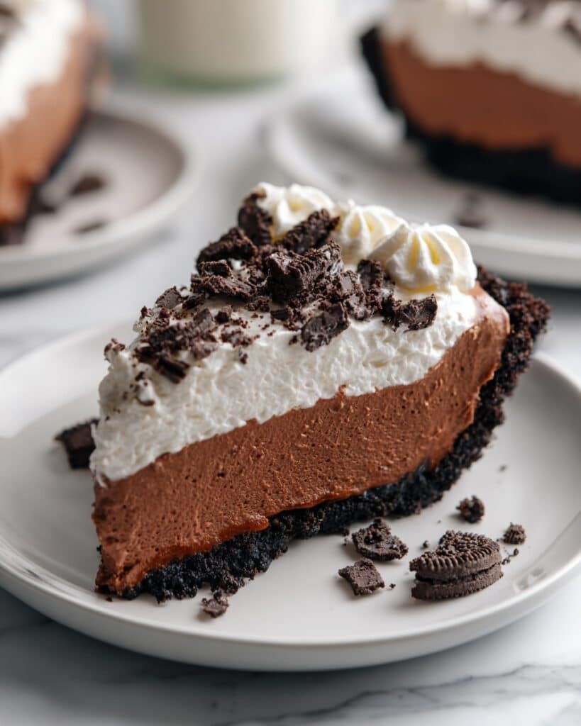 No Bake Chocolate Pie Recipe