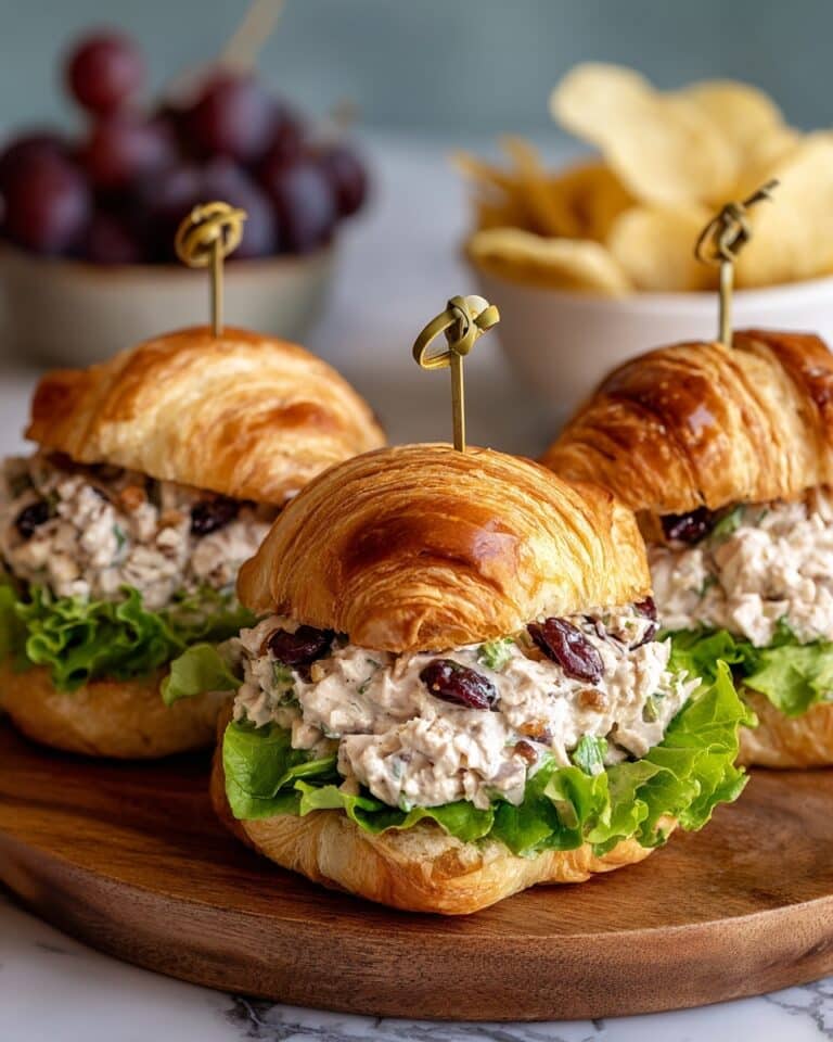 Creamy Chicken Salad with Pecans, Cranberries, and Honey Recipe