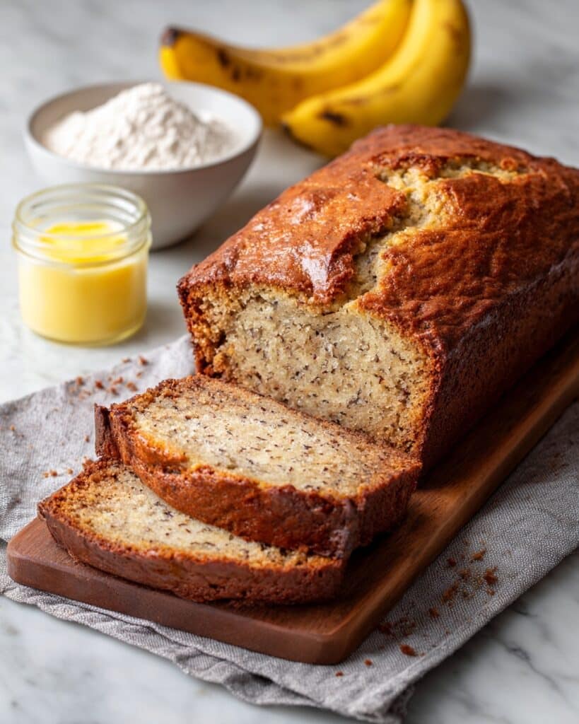 Easy Moist Banana Bread Recipe