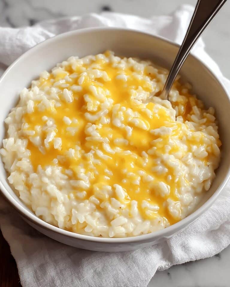 Creamy Cheesy Rice: Comfort Food for Easy Meals Recipe