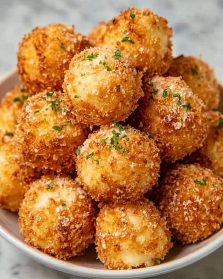 Cheesy Mashed Potato Balls in Air Fryer Recipe