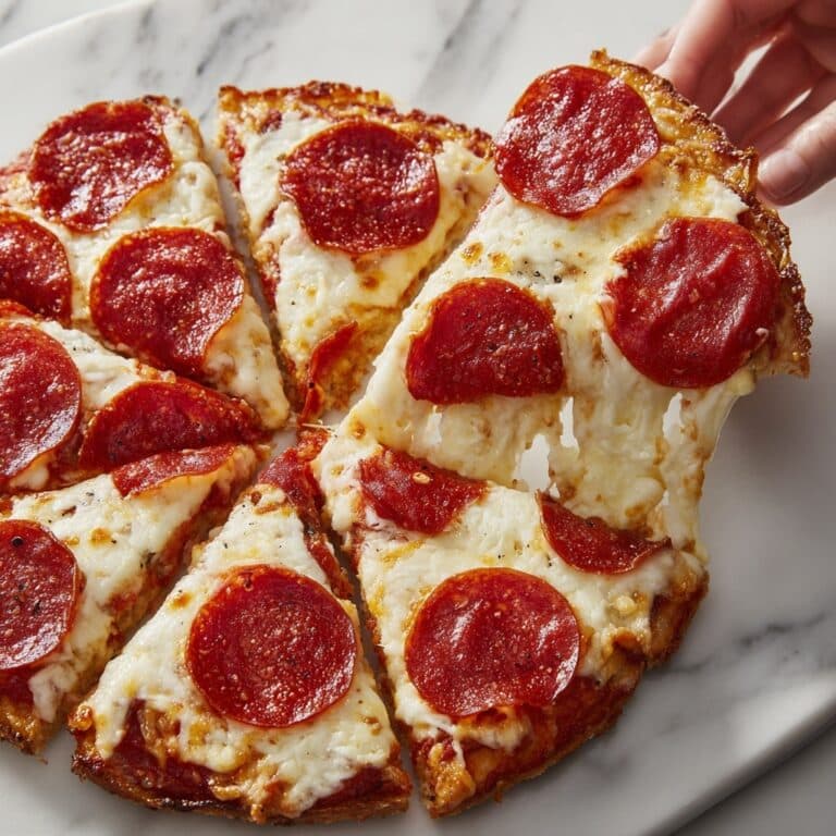 Viral Cottage Cheese Flatbread Pizza Recipe