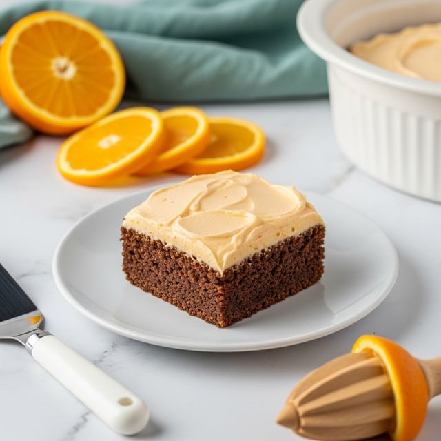 Blonde Orange Brownies Recipe