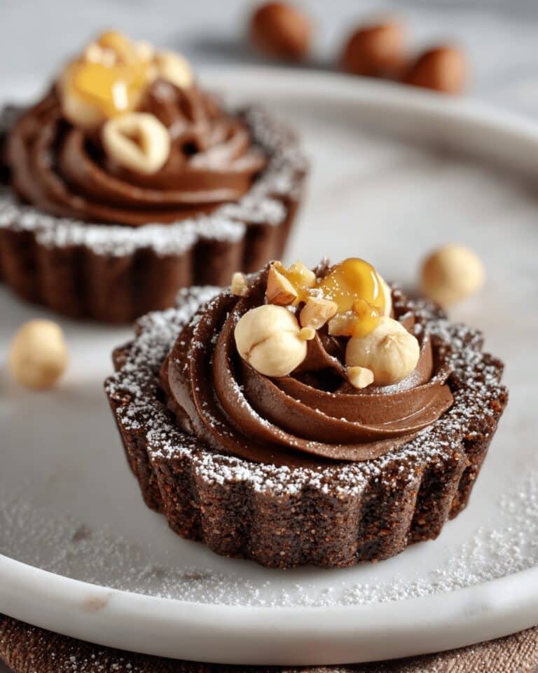 Chocolate Hazelnut Tartlets Recipe