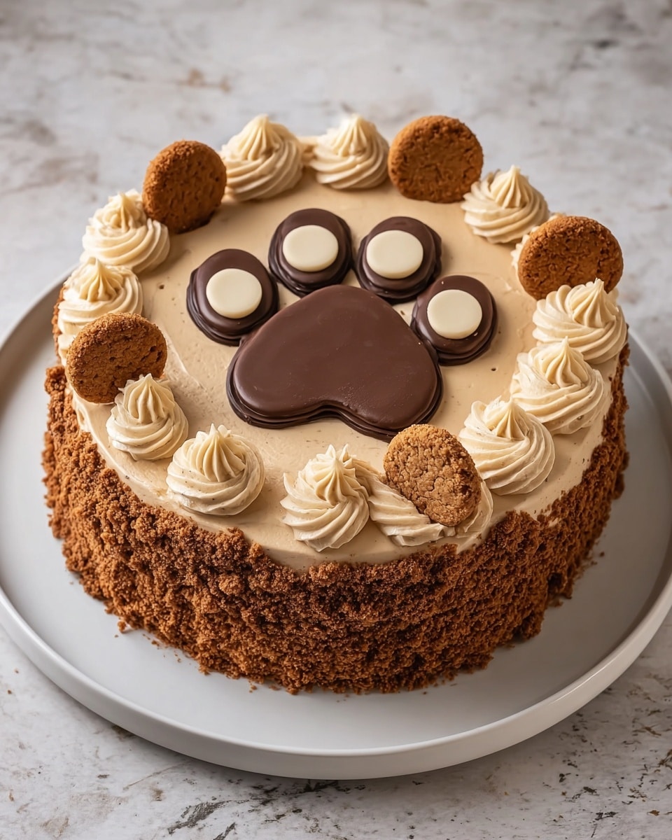 Peanut Butter Dog Cake Recipe