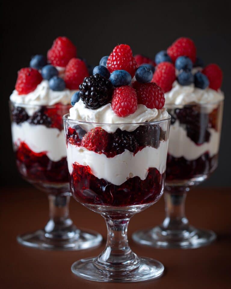 Delightful Mini Trifles with Fresh Fruits and Cream Recipe