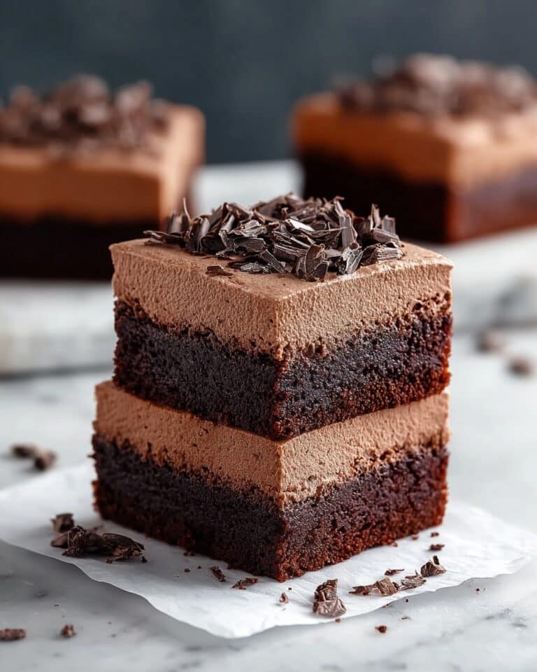 Decadent Chocolate Mousse Brownies Today Recipe