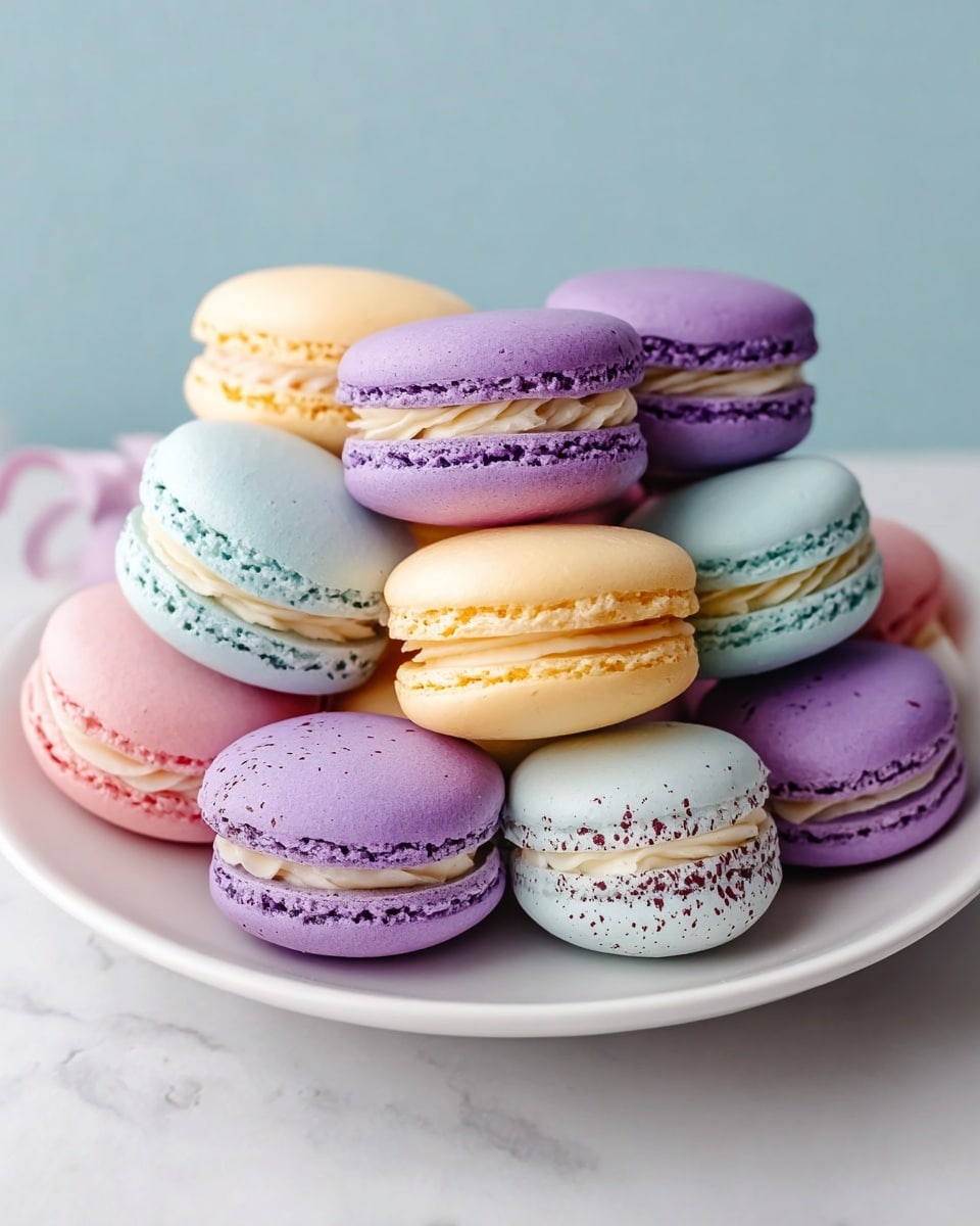 Master Irresistible Vanilla Macarons with Creamy Filling Recipe