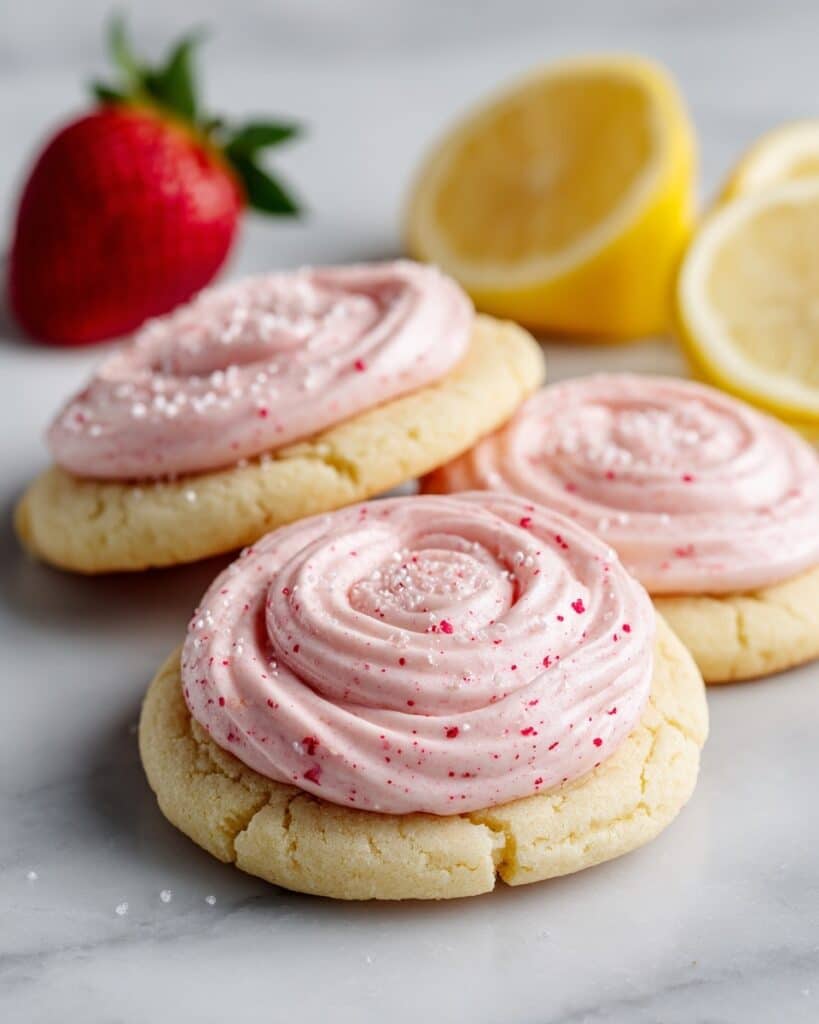 Strawberry Lemonade Cookies Recipe