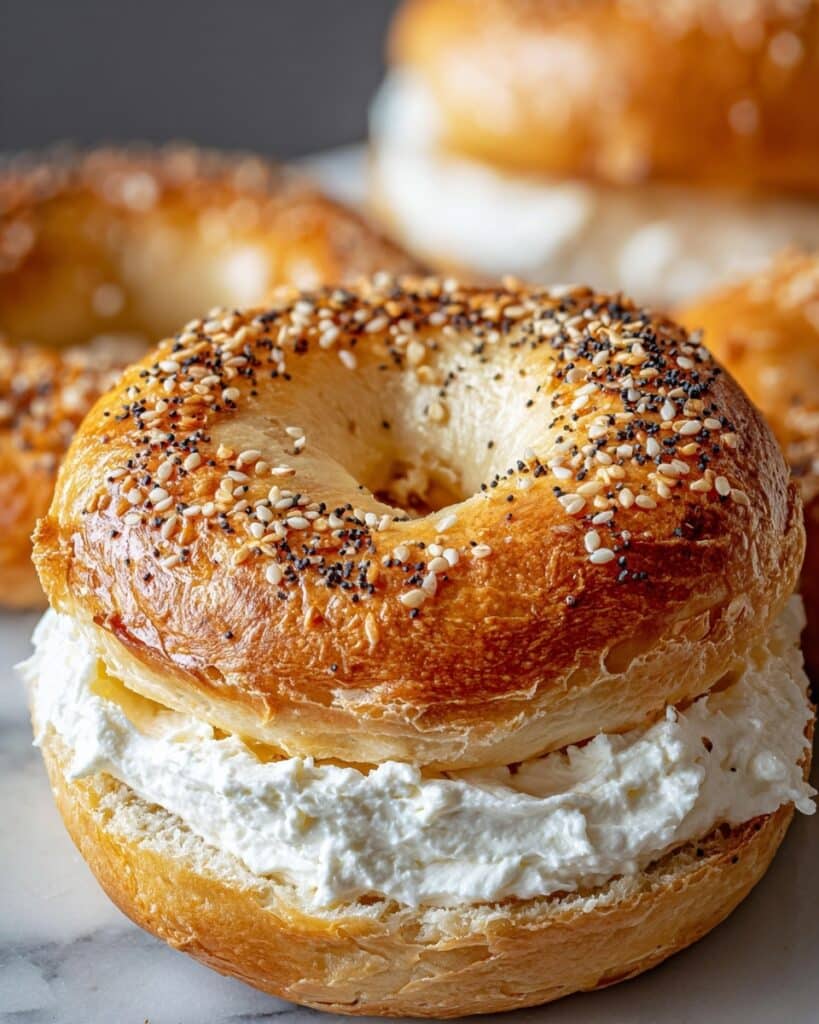 3-Ingredient Cottage Cheese Bagels Recipe