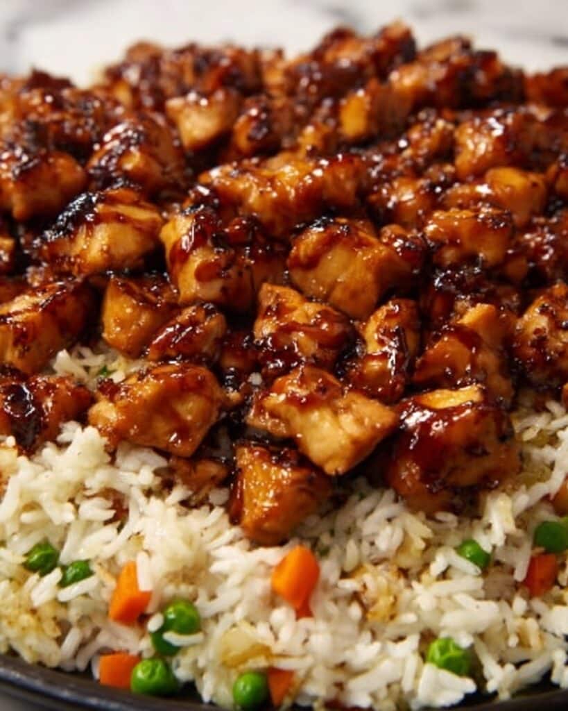 One-Pan Bold Honey BBQ Chicken Rice Recipe