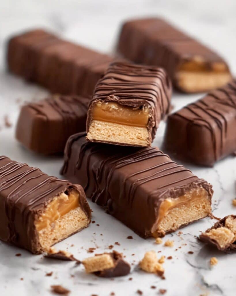 Homemade Twix Bars Recipe